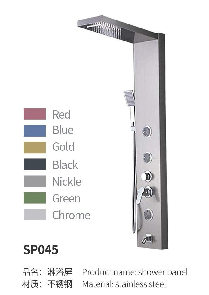 Premium Shower Wall Panel and Column Shower Set for Modern Bathrooms