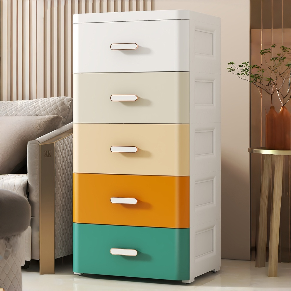 Kids Storage Cabinet Toy Plastic Kids Teen Organizer Kids Wardrobe Daycare Furniture Child Closet Bookcase Storage Box