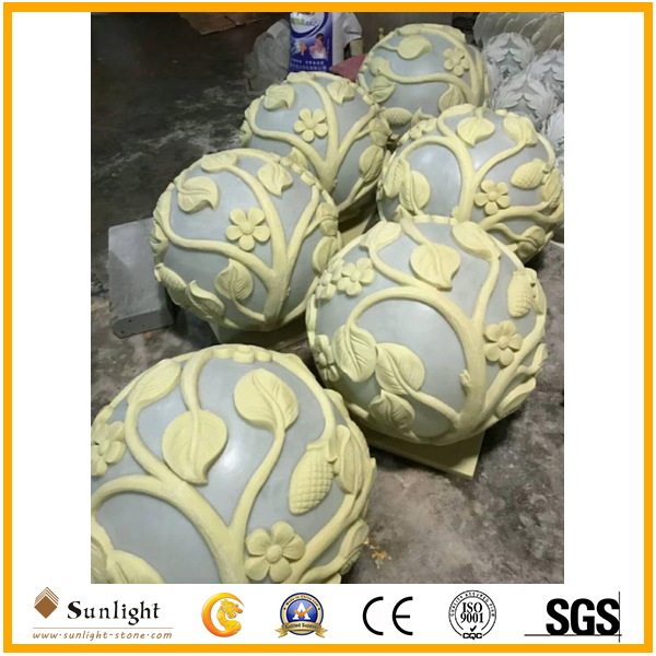 LED Light Sandstone Sculpture for Home or Garden Decoration