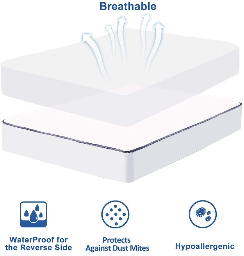 Hot Sale Microfiber Waterproof Mattress Protector