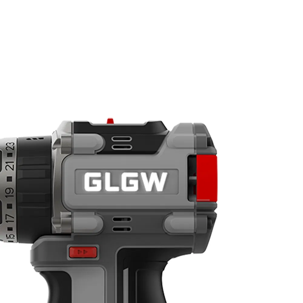 Glgw Multifunctional Hardware Tools Impact Electric Hand Drill Combination Toolbox Portable High Power Cordless Drill