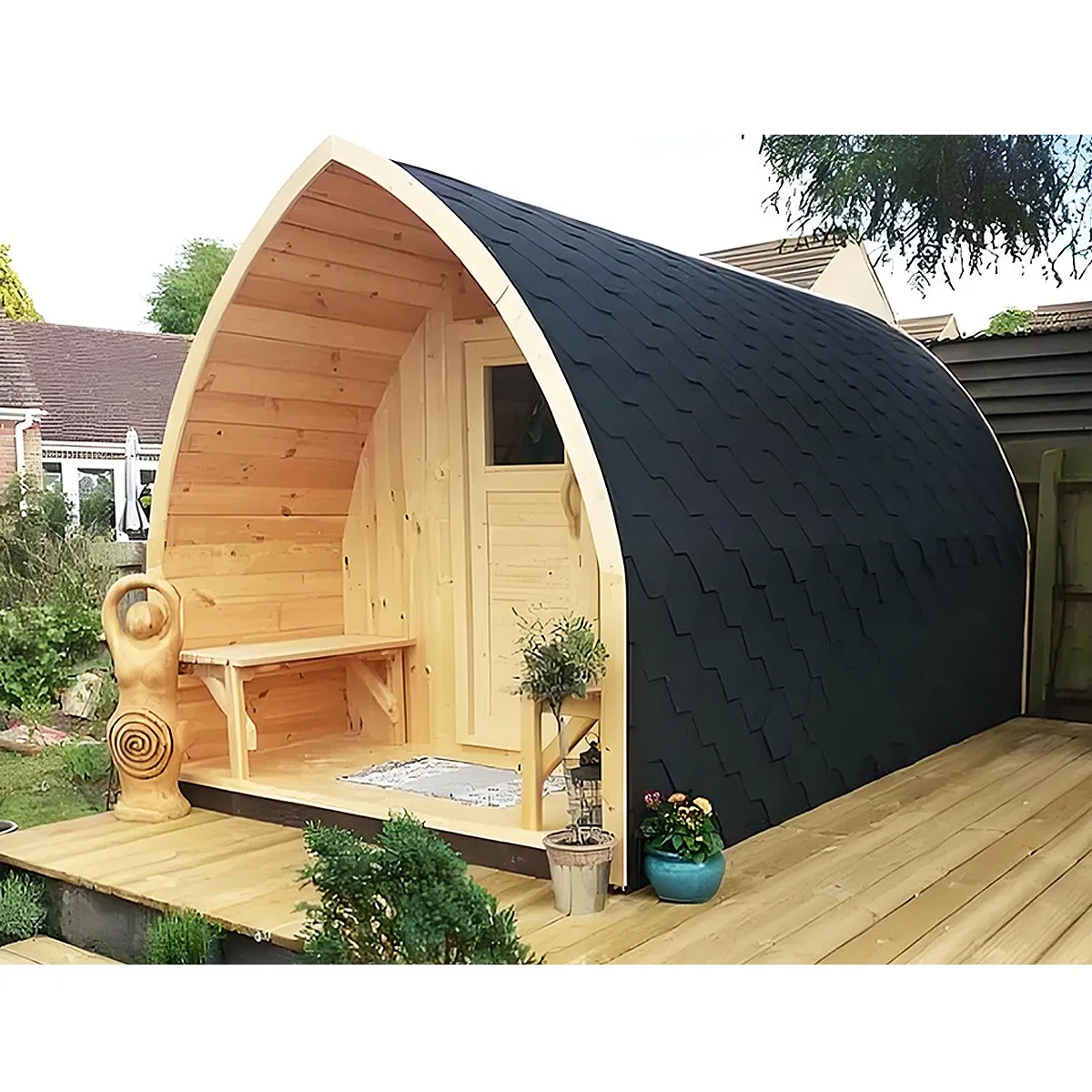 Personal Care Dry Sauna Room with Towel Rack and Cup Rack