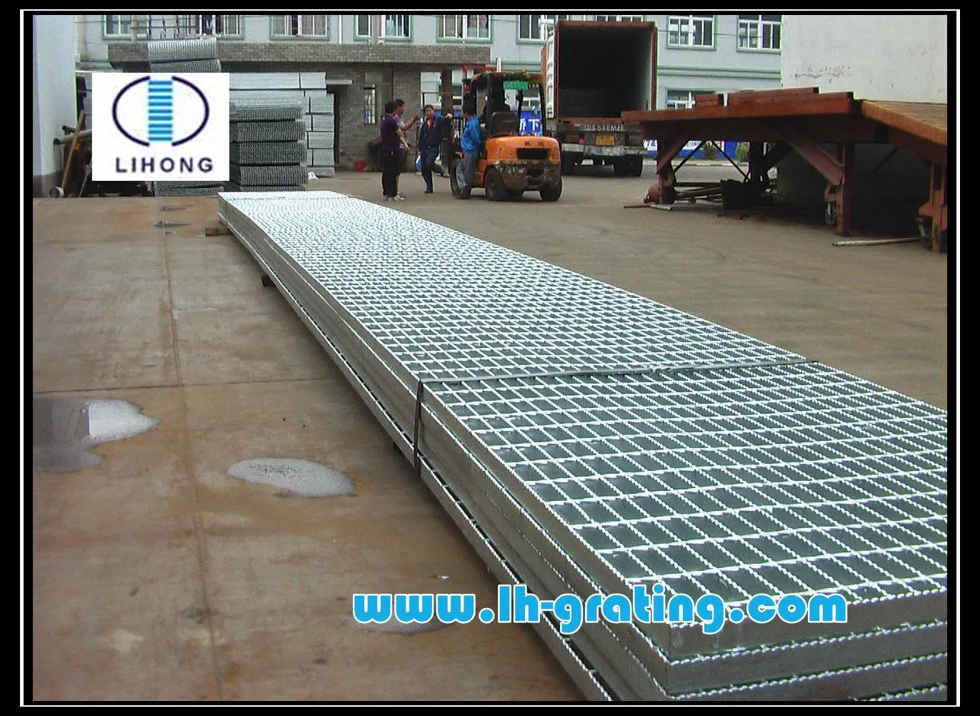 Hgd Q235 Mill Finish Steel Bar Grating for Floor