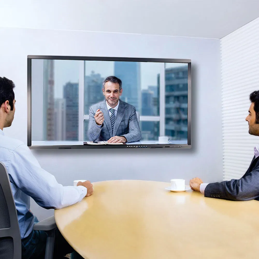 55 65 75 85 86 98 Inches Dual OS LCD Interactive Touch Screen Smart Board Interactive Whiteboard for Classroom