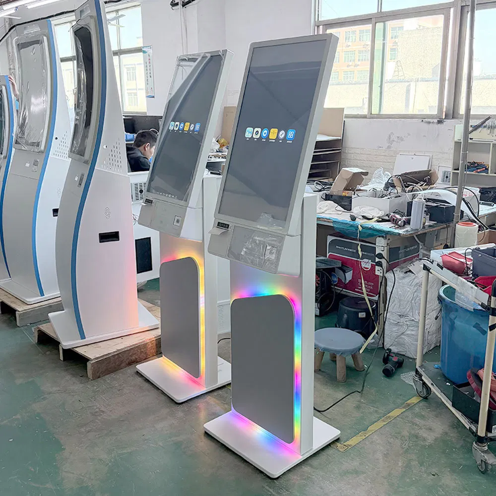 Платежный киоск 32 дюйма с RGB-подсветкой