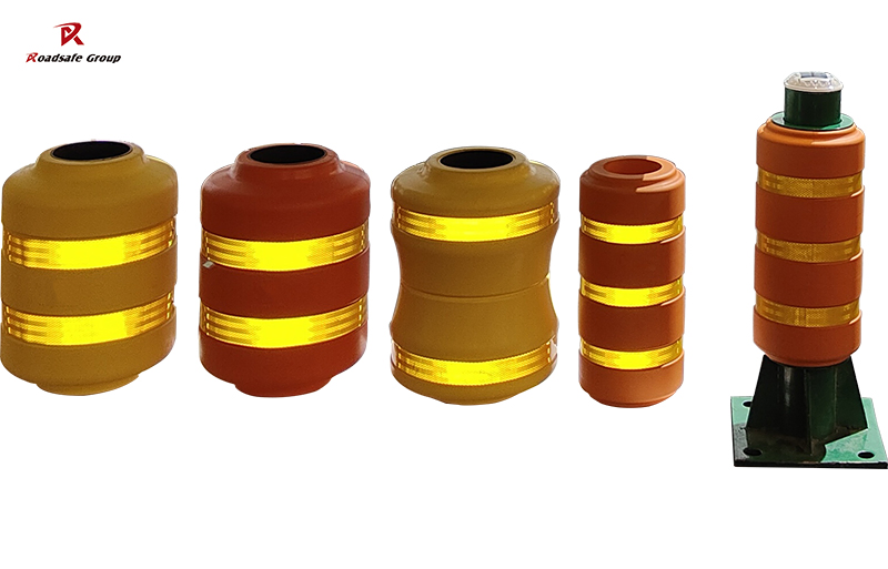 2025 EVA Plastic Metal Traffic Crash Safety Barrier Roller for Highway Roadsafety