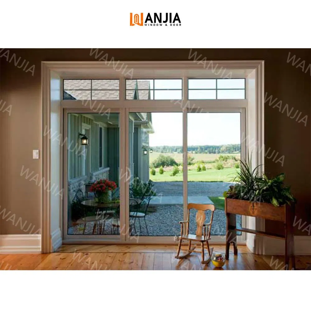 High Quality Soundproof Sliding Door Double Glazed Tempered Glass Balcony Patio Doors