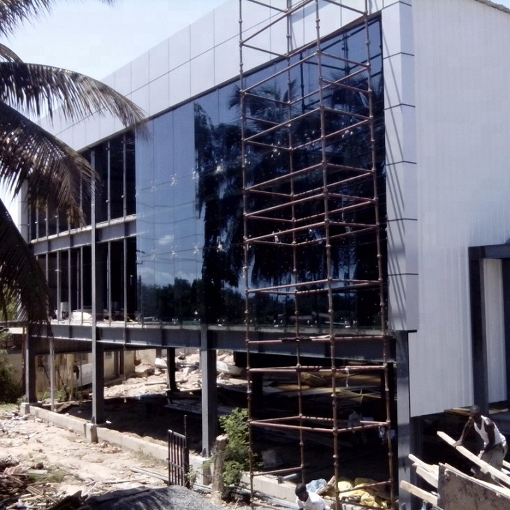 Modern Steel Apartment Prefabricated Building for Shopping Mall