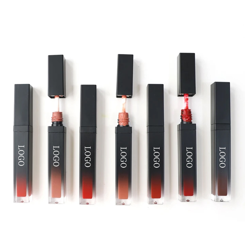 Ditong Private Label Natural Liquid Lipstick Waterproof Vegan Lip Gloss Matte Lip Glaze