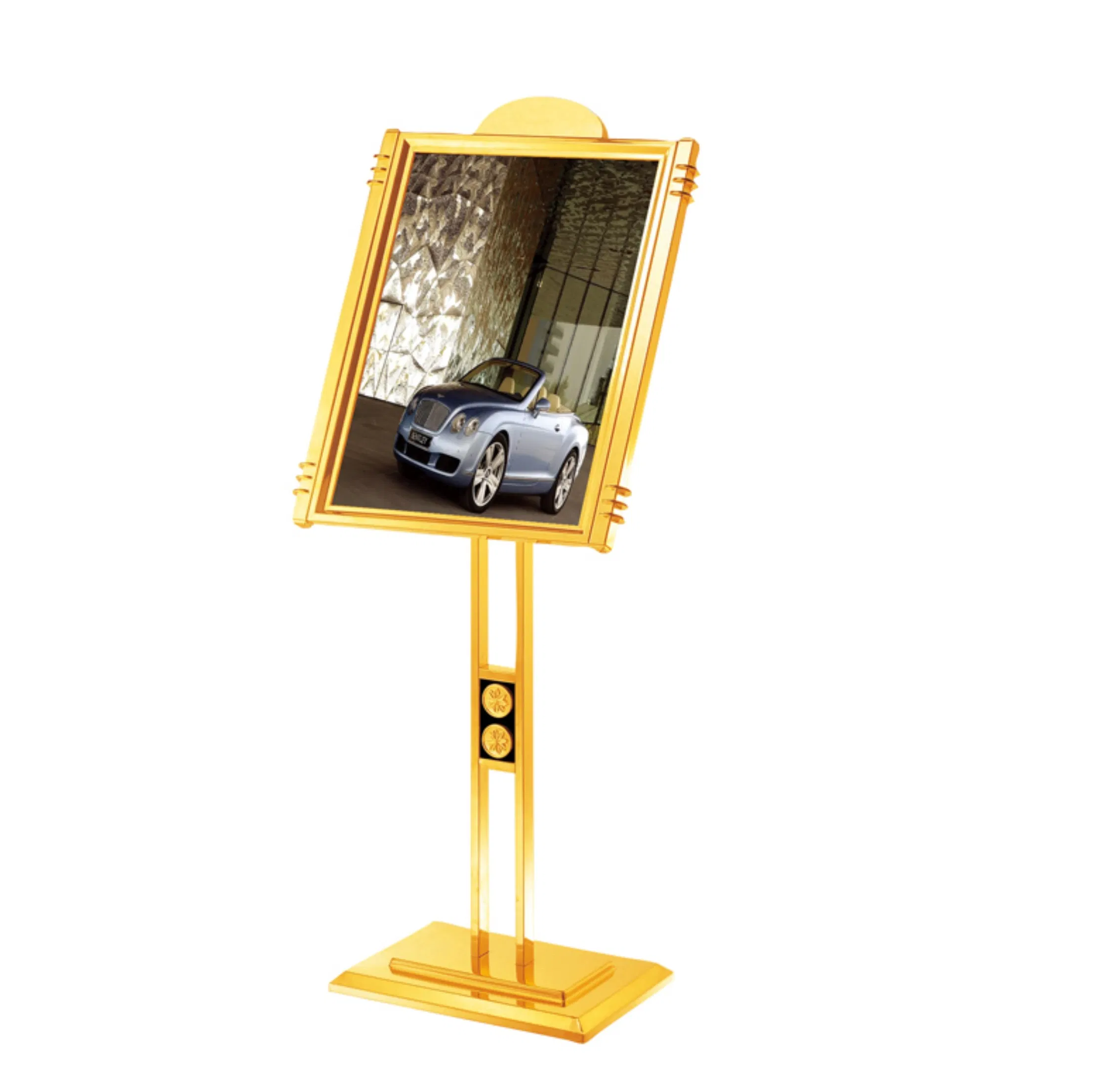 Stainless Steel Sign Stand for Lobby (ZP-01)
