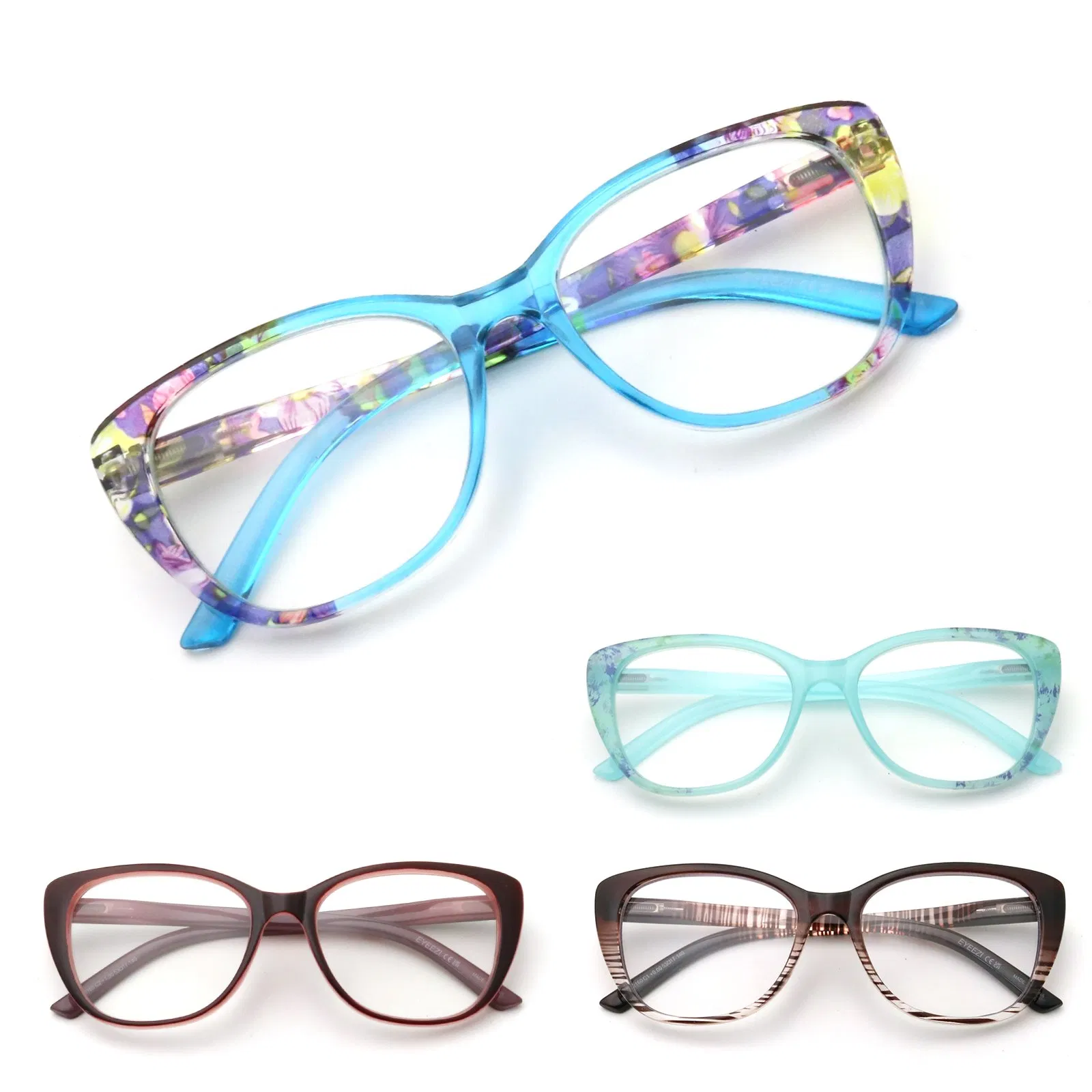 2026 Ready Stock PC Reading Glasses +1.00 to +3.50 Ultra Lightweight Anti-Slip Nose Pads