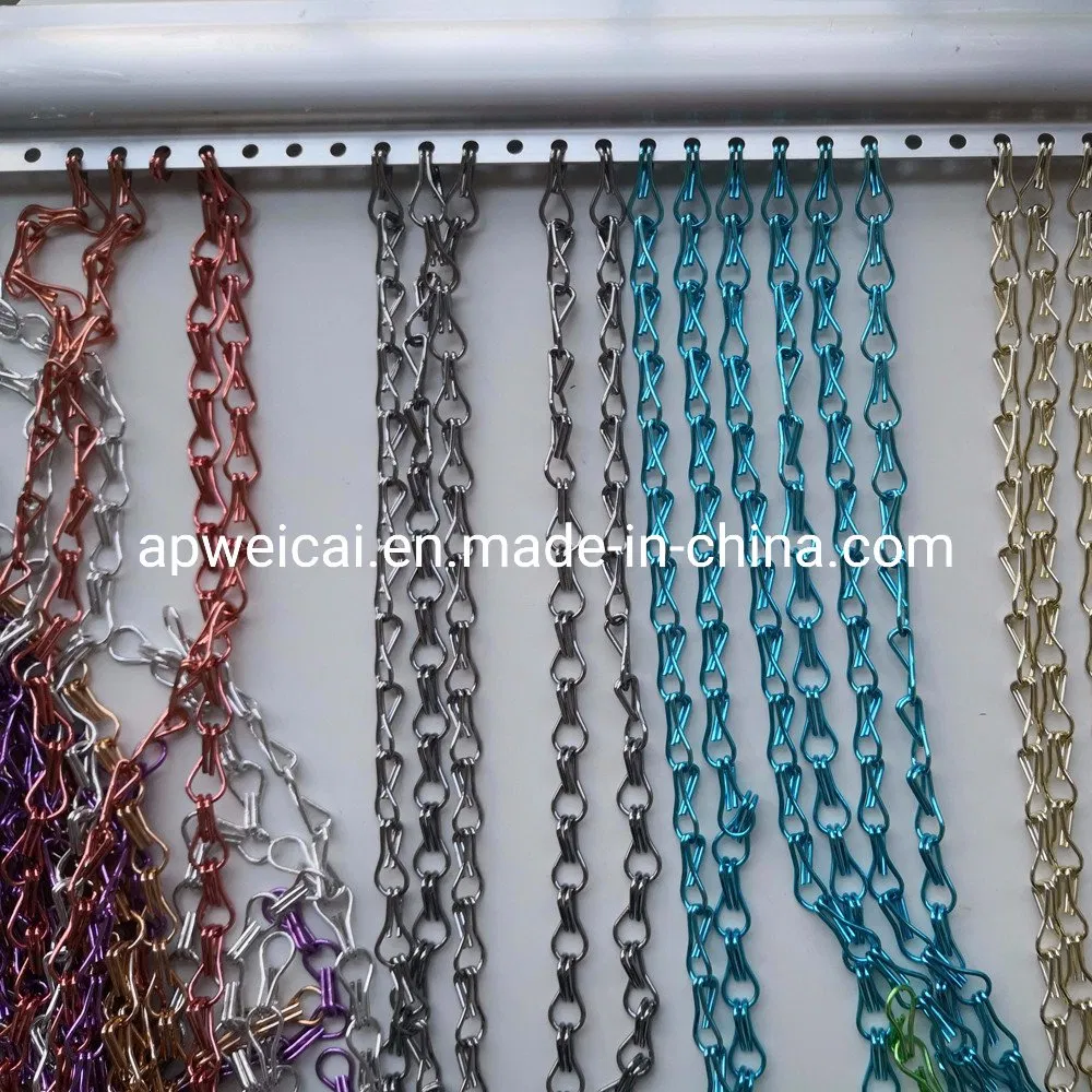 Colored Aluminum Room Divider Curtain Room Partition Insect Curtain