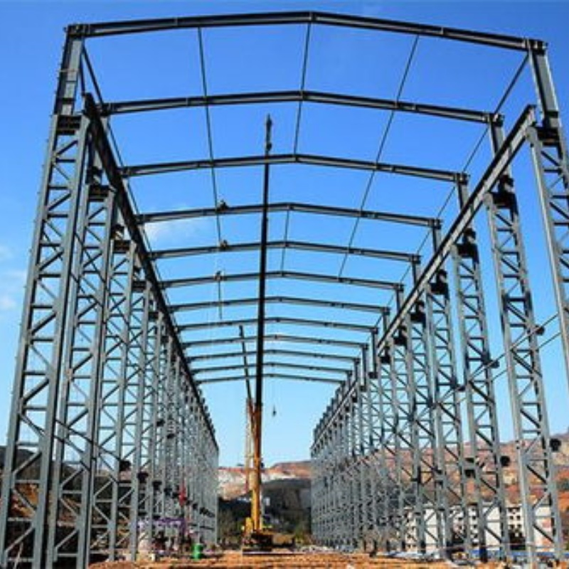High Quality Industrial Portal Frame Steel Structure Workshop Factory Durable From Yanti China