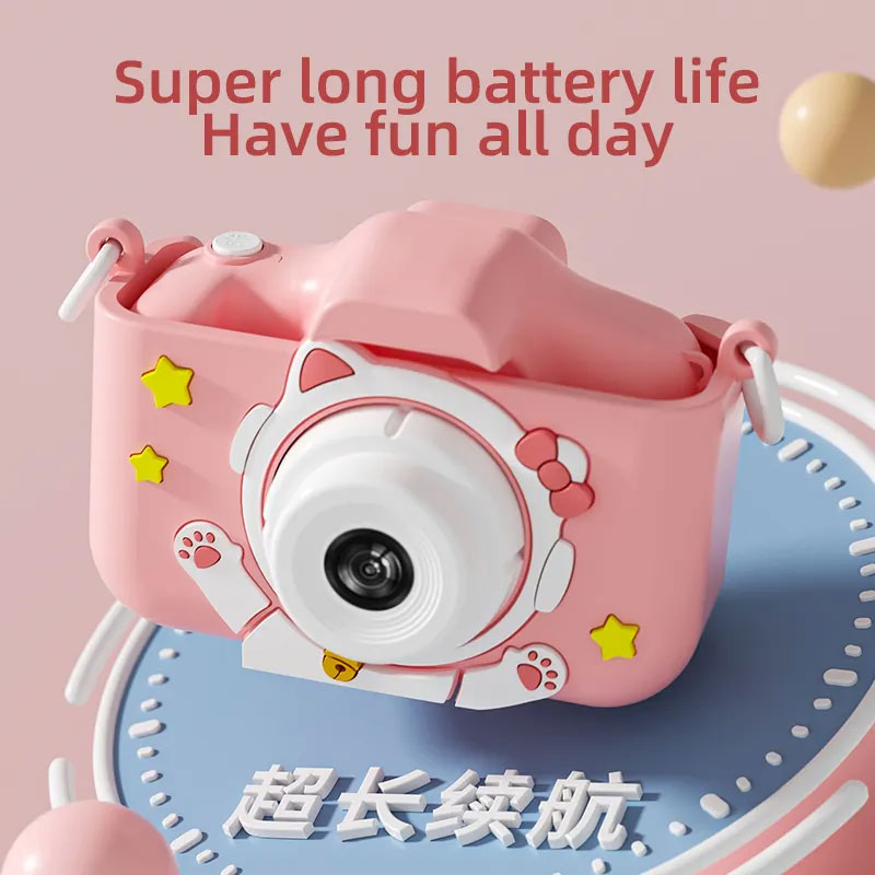 Shockproof Camera Great Mini Children's Cameras Children's Digital Camera Toy Boys and Girls 1080P HD 2-Inch