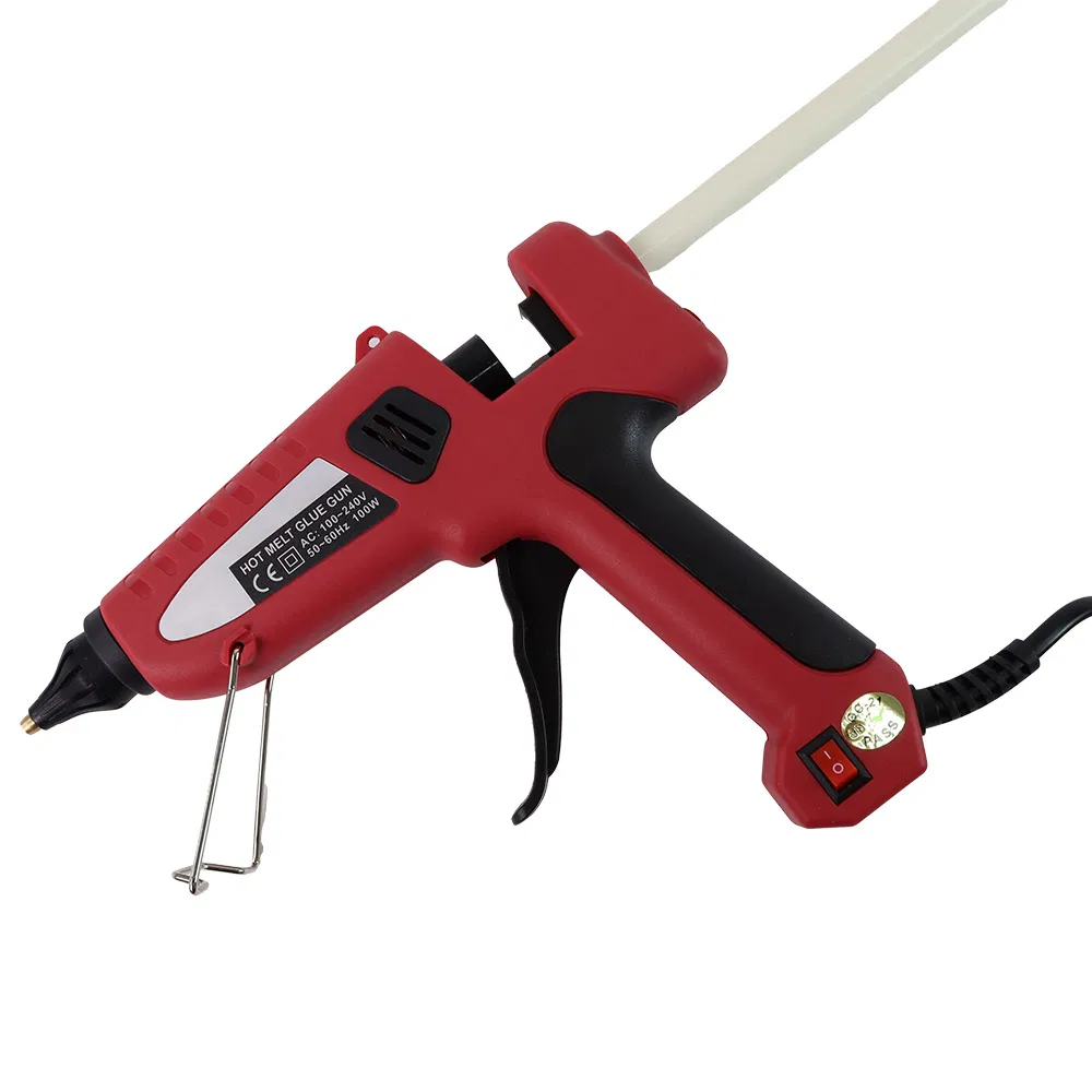 Customizable 60W/80W/100W Hot Melt Glue Gun Kit with Sticks