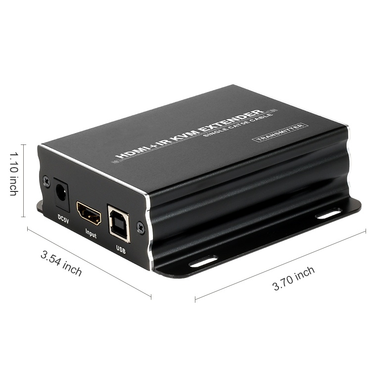 HDMI KVM экстендер 4K 30Гц, 100м, с аудио и ИК
