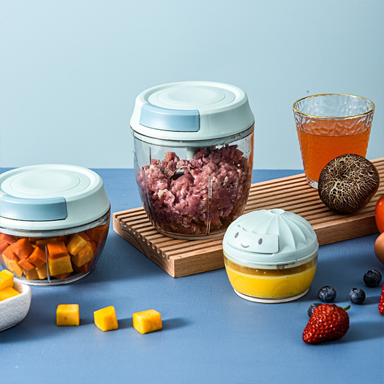 Manual Portable Chopper Food Processor, Onion Chopper Without Cord, Salad Chopper