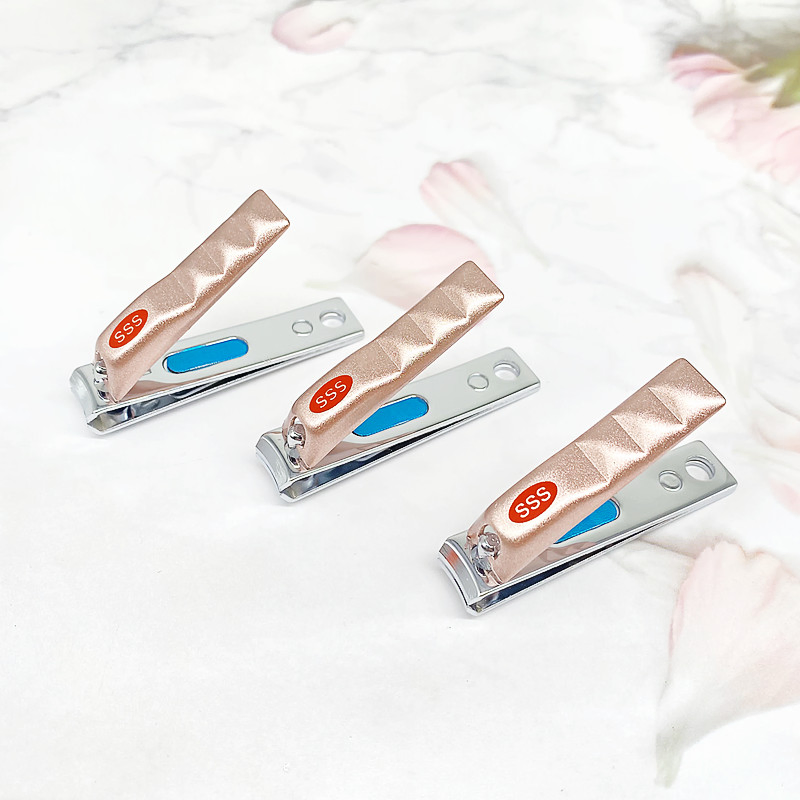 SSS 626t-4 Rose Gold Nail Clippers Long Use Non Blunt Nail Clippers Can Blister Packaging