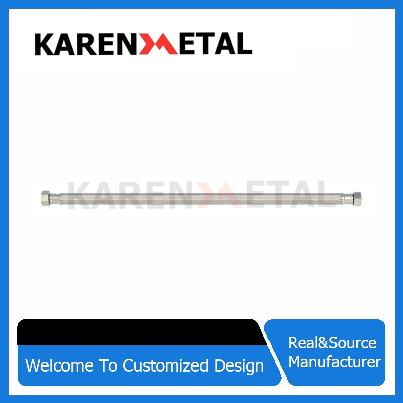 High-Quality Braided Plumbing Hose for Toilets and Sinks - Flexible Design