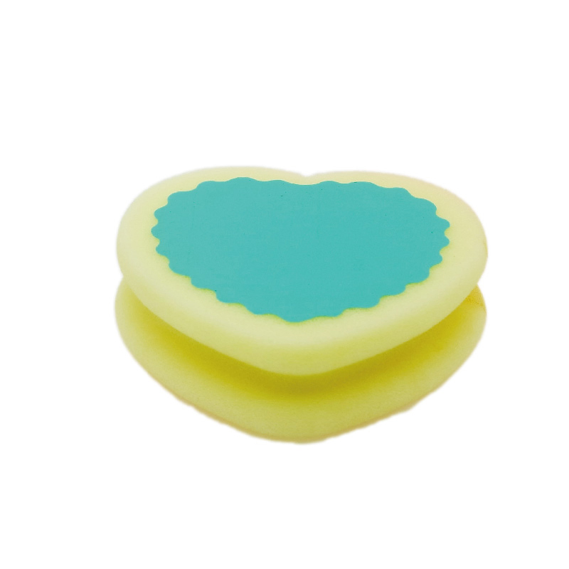 1PCS Magic Painless Hair Removal Popular Depilation Sponge Pad Effective Remove Tool Heart Shape