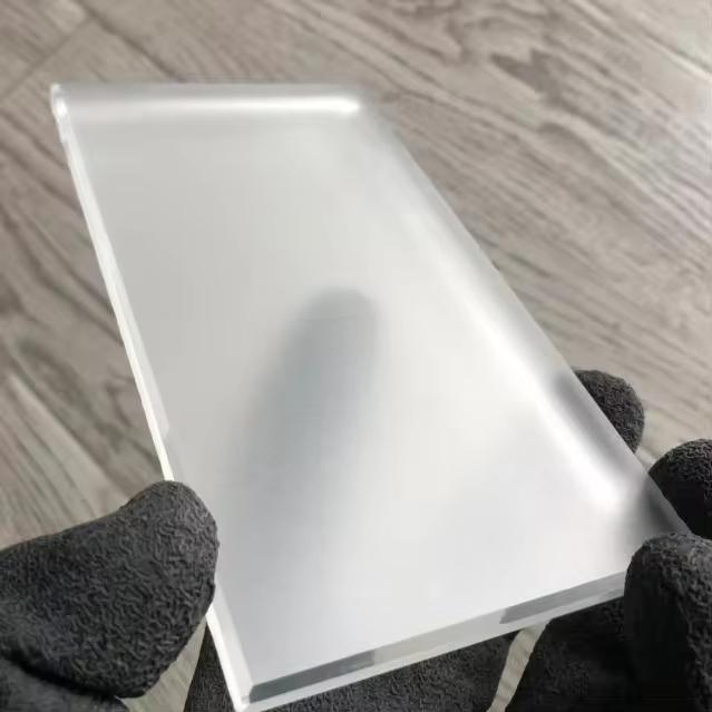 4mm 5mm 6mm 8mm 10mm 12mm Customized Privacy Decoration Colored Grey Oil Sand Tempered Frosted Glass for Building