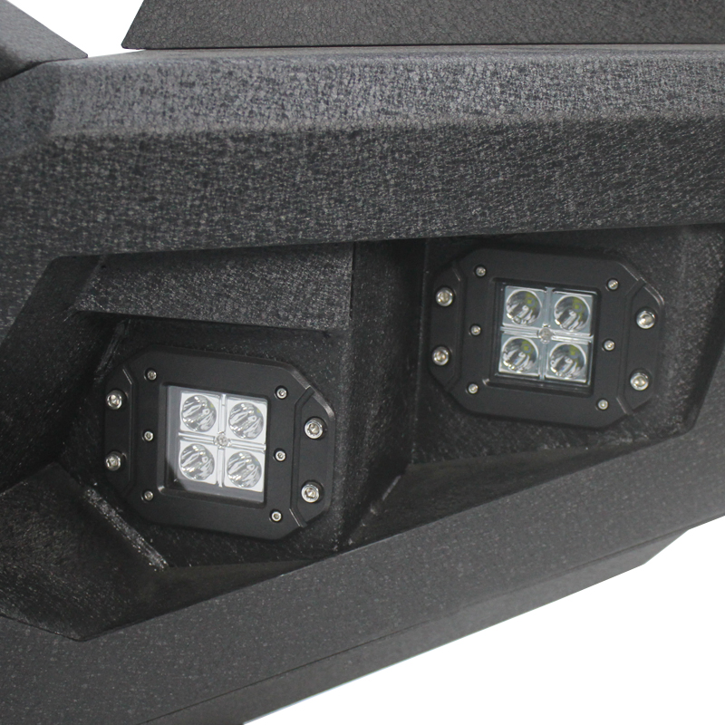 Стальной силовой бампер-кенгурин для Ford Ranger T7/T8/Raptor (2015-2019, 2021)