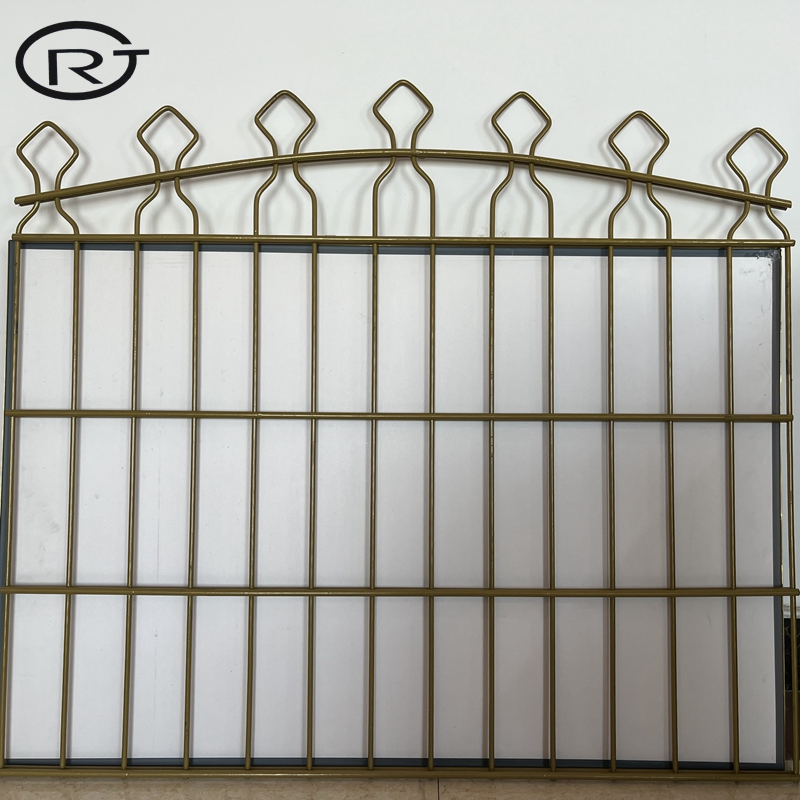 PVC Coated Welded Wire Mesh Fence Pyramid Fence Panel for Garden