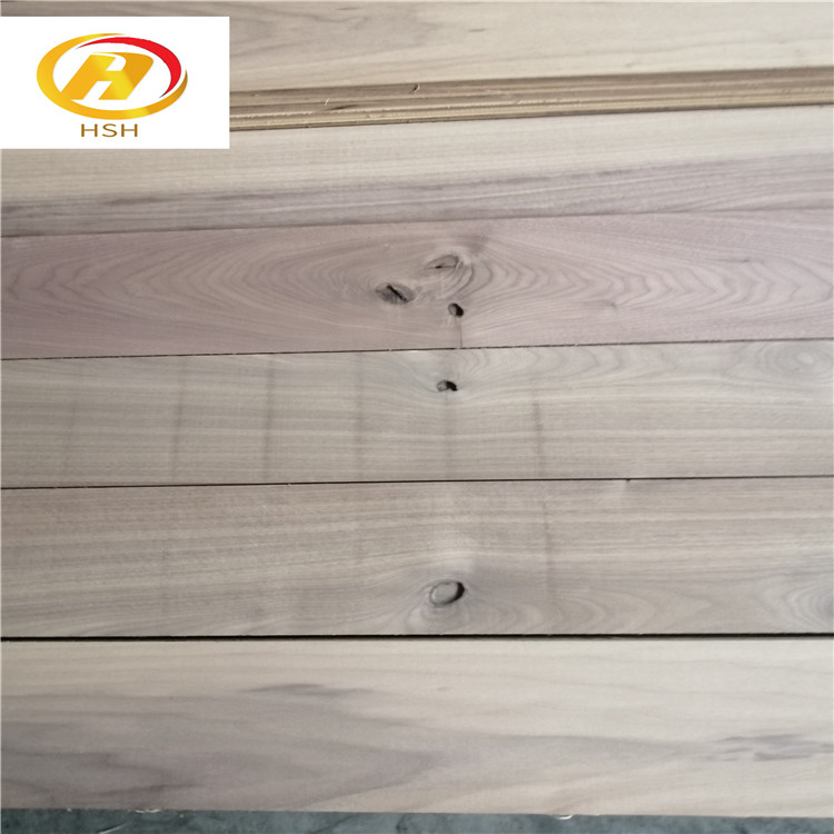 2.0 mm Sliced Sawn Top Layer Lamella American Walnut Veneer Lamella Floor for Engineered Flooring