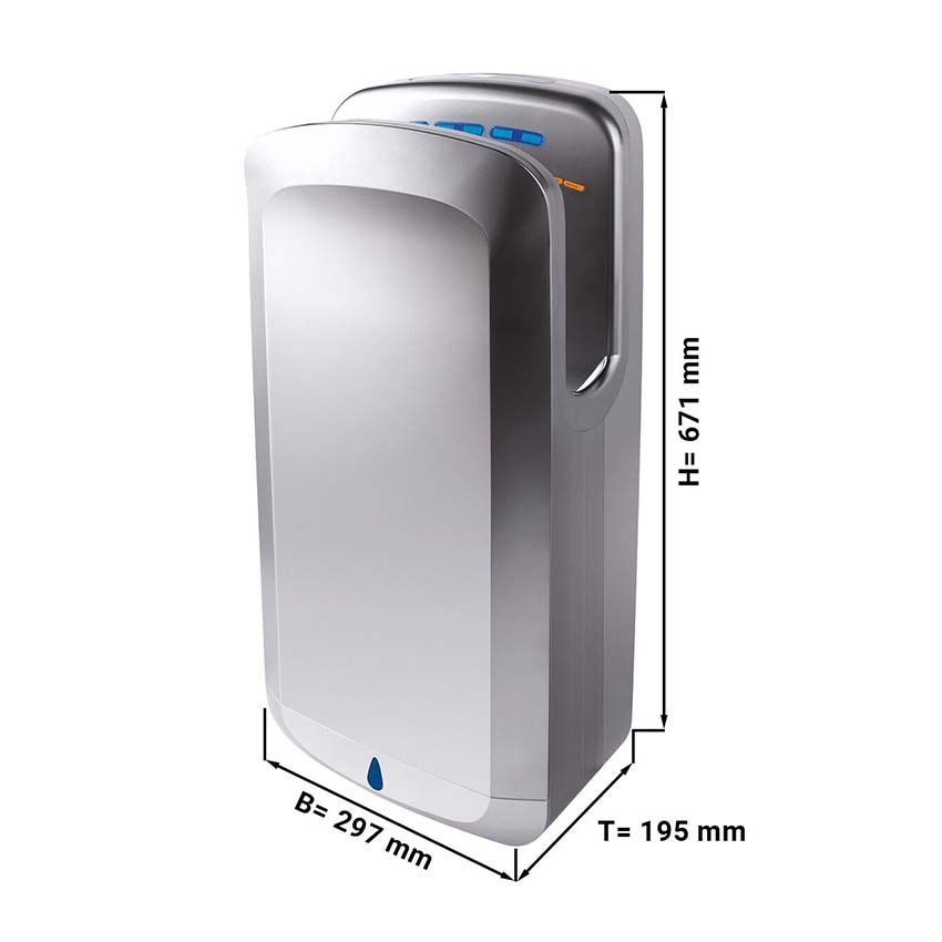 Commercial High Speed Automatic Hot Hand Dryer Stainless Steel Jet Hand Dryer