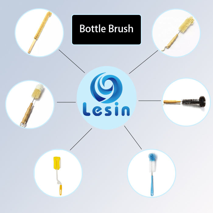New Quality Stainless Handle Bottle Brush Cleaning Brushes