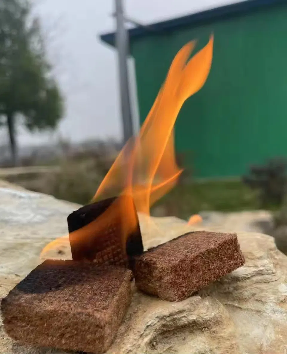 5g Wood Chips Fire Starter Cubes for Outdoor BBQ Fun