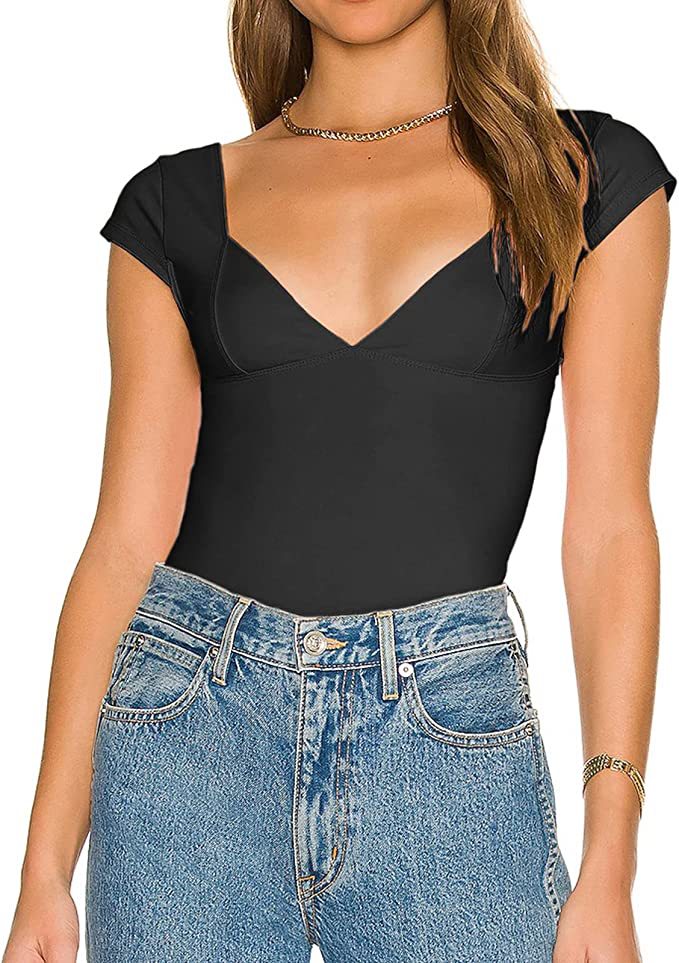 Майка женская укороченная хлопок Y2K