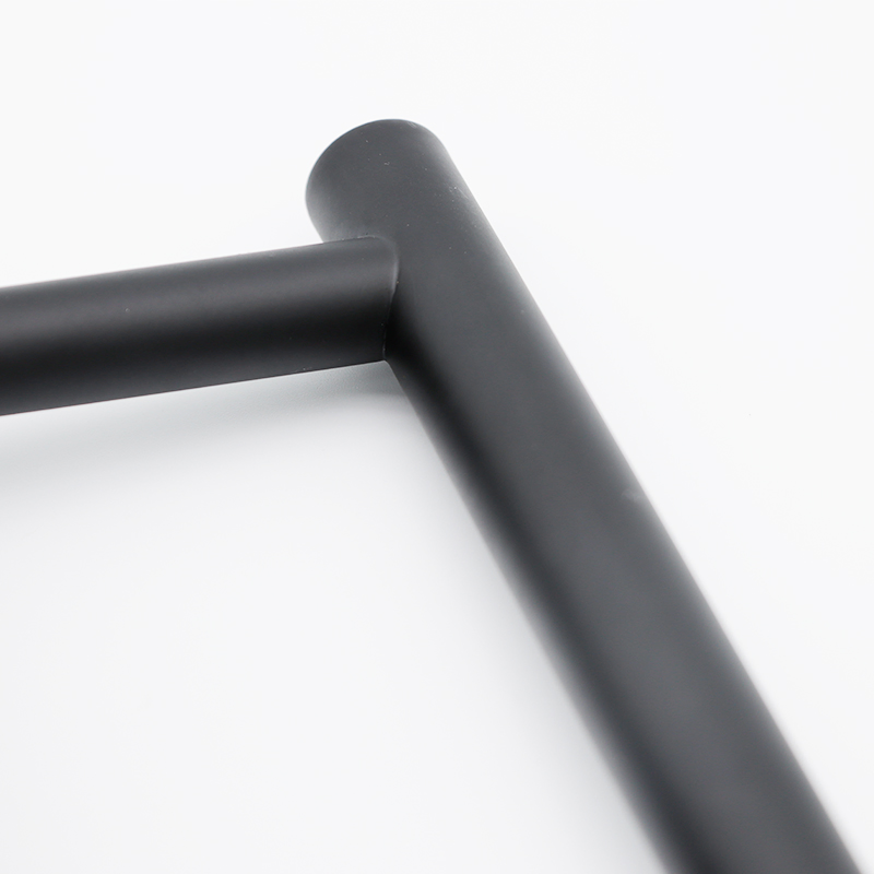 Kitchen Paper Holder Black Stainless Steel Self Adhesive Bathroom Accessories Holder