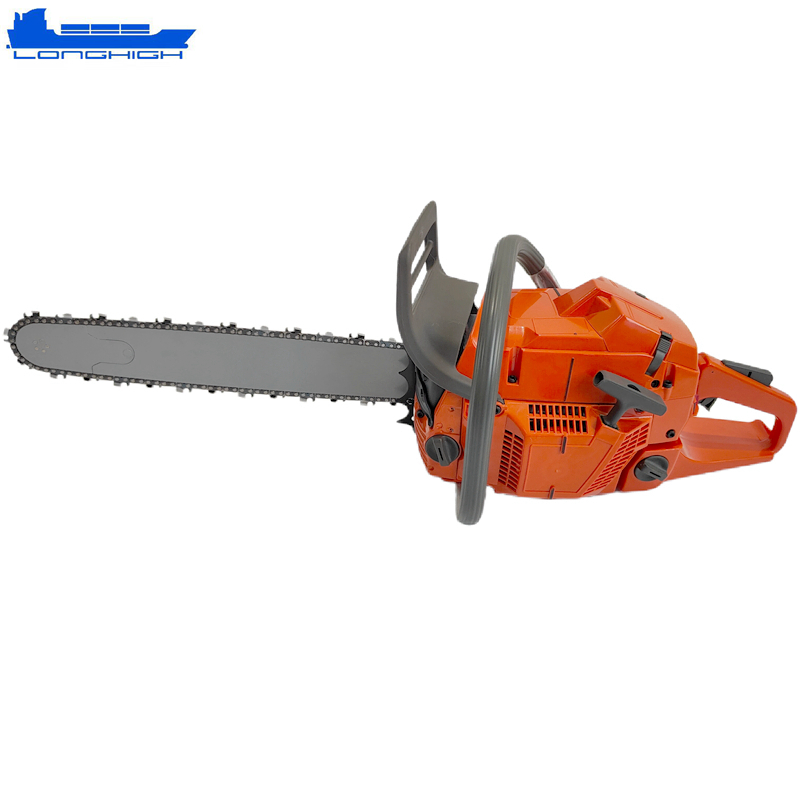 High-Performance 65cc Wood Cutting Hus365 Gasoline Chainsaw with 3.4 Kw Engine Power and Alloy Bar