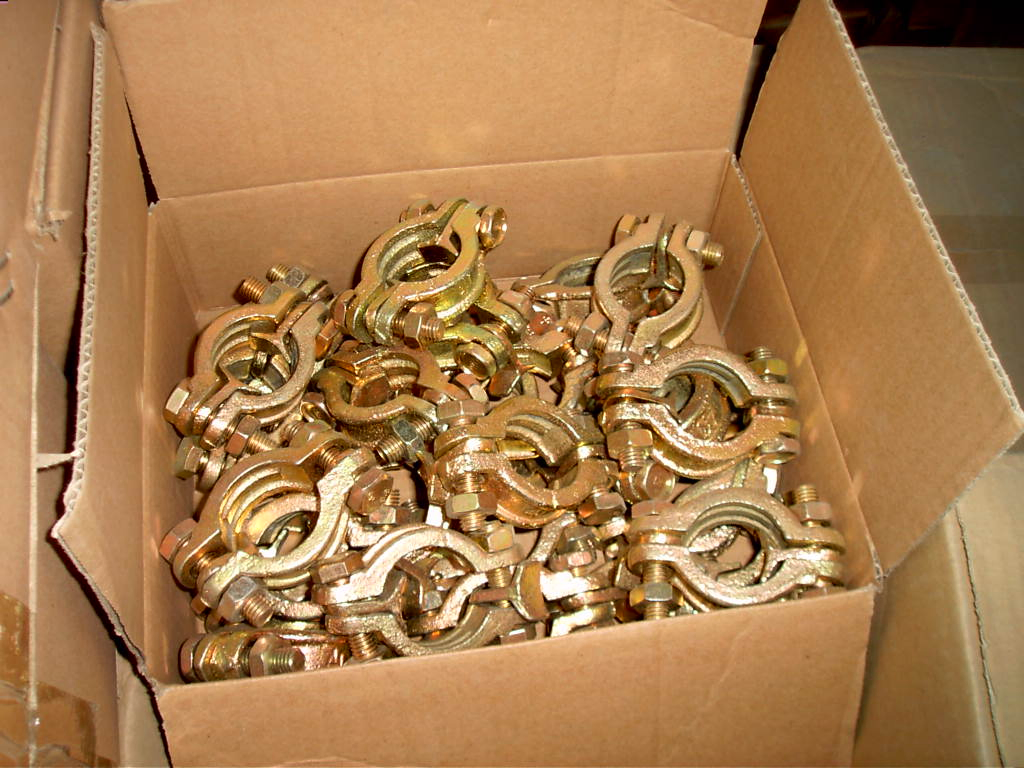 Carbon Steel Double Bolt Clamp for China