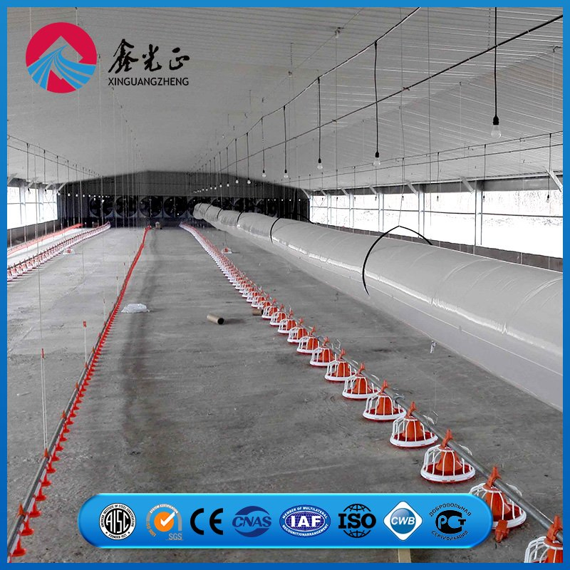 High-Strength Continuous Steel Beam Network Prefab Metal Storage Farming Equipment Steel Structure Sheep/Goat/Pig/Hog/Cattle/Cow/Poultry House/Shed