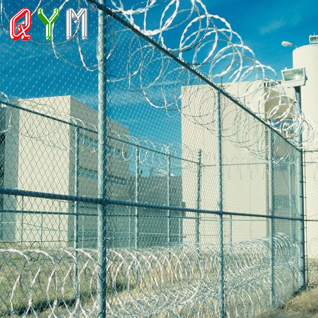 Anti Climb Razor Wire Prison 358 Fence Chain Link Airport Fence Netting