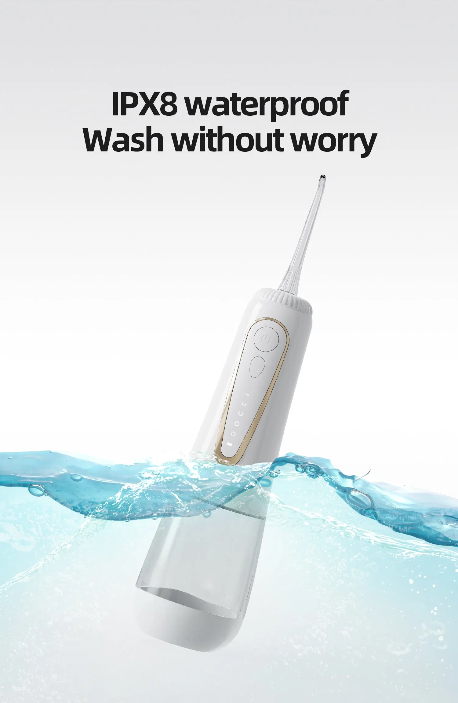 Ipx8 Waterproof Electric Water Dental Flosser Dental Irrigator
