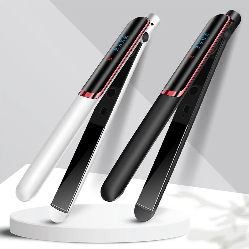 Плойка с титановыми пластинами и отрицательными ионами