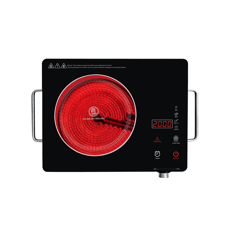 Space-Saving Electric Cooker for Cozy Apartments and Homes Compact Infrared Cooker