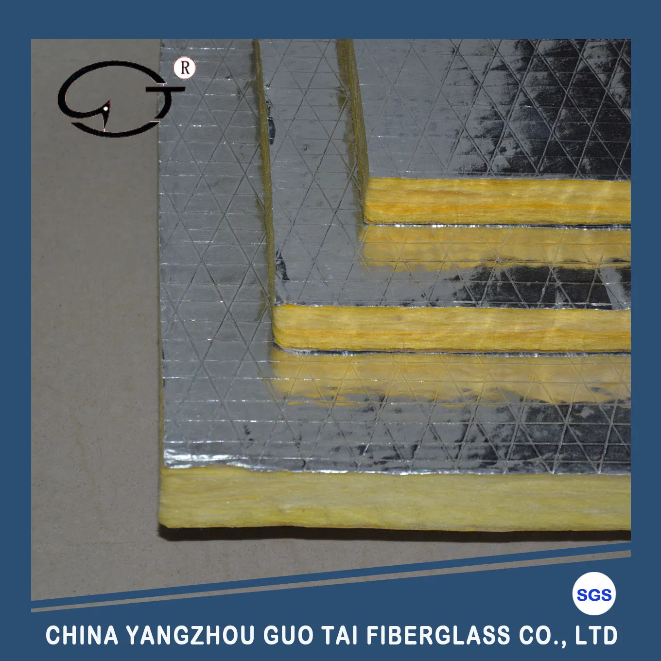 High Quality Fiberglass Wool Board for Sound-Absorbtion and Heat Insulation