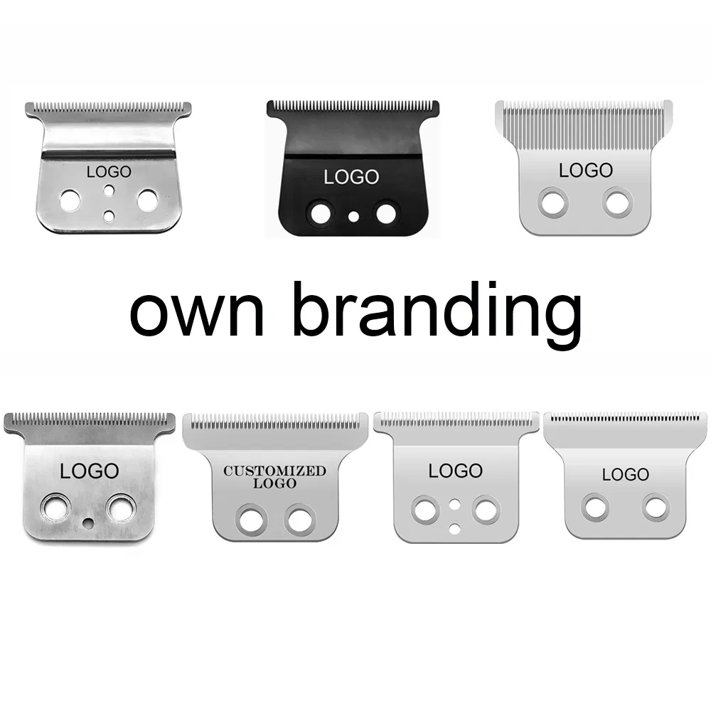 Own Branding Replacement Trimmer Blades Standard Fine-Tooth T-Blades for Outlining Hair Trimmers