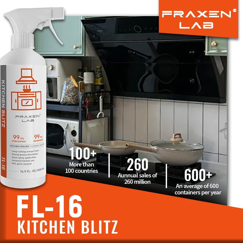 China Direct Wholesale Market New Product Household Kitchen Cleaner Cleaning Product Oil Stain Cleaner for Stoves, Ovens, Grills