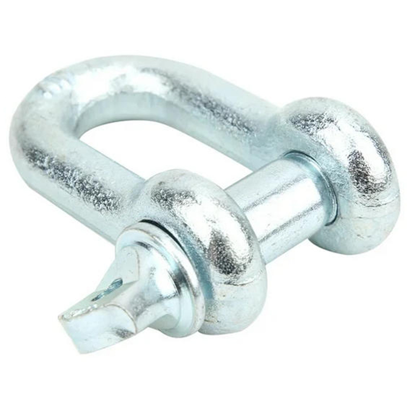 Electro-Galvanizing Us Type Drop Forged G210 Screw Pin Chain Shackle D Shackle