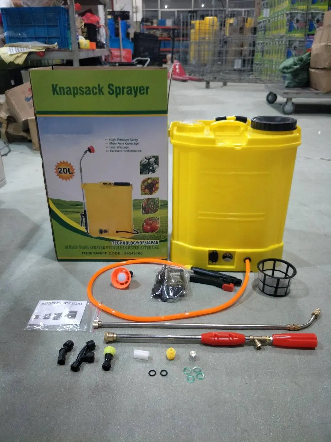 Farmguard Agricultural Portable Walking Rechargeable Electric Backpack Sprayer