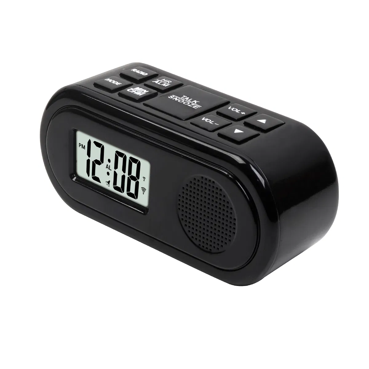 Snooze Smart FM Radio Alarm Talking Clock for Daily Life