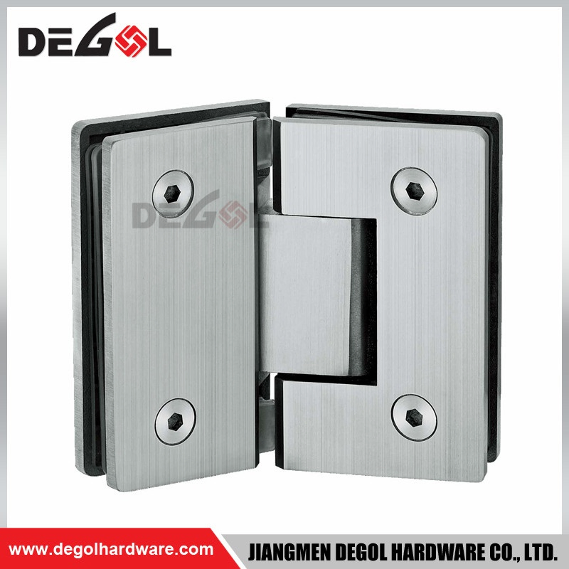 Factory Square Steel Adjustable Shower Door Hardware Hinges