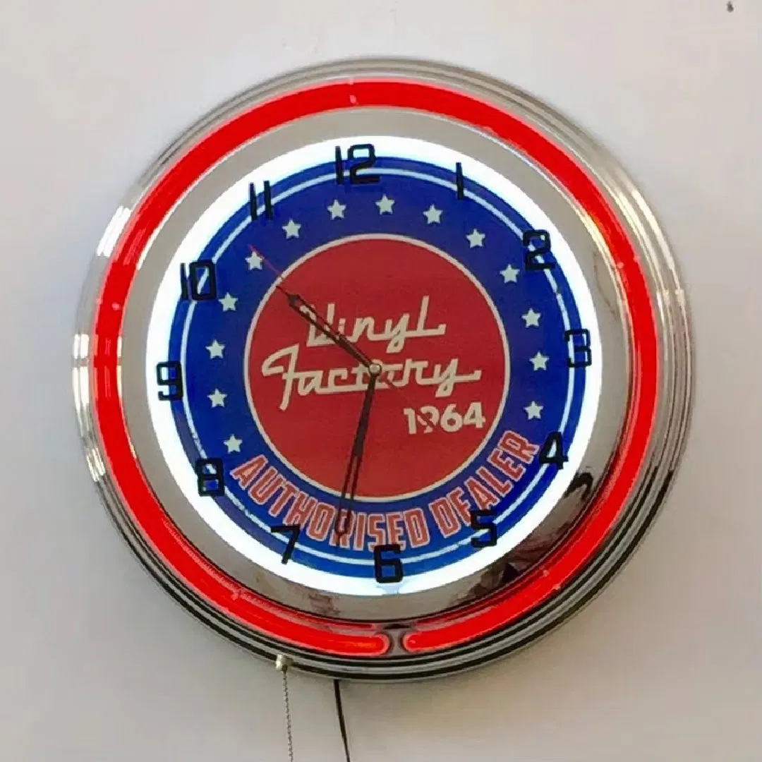 15 Inch Double Neon Tube Wall Clock