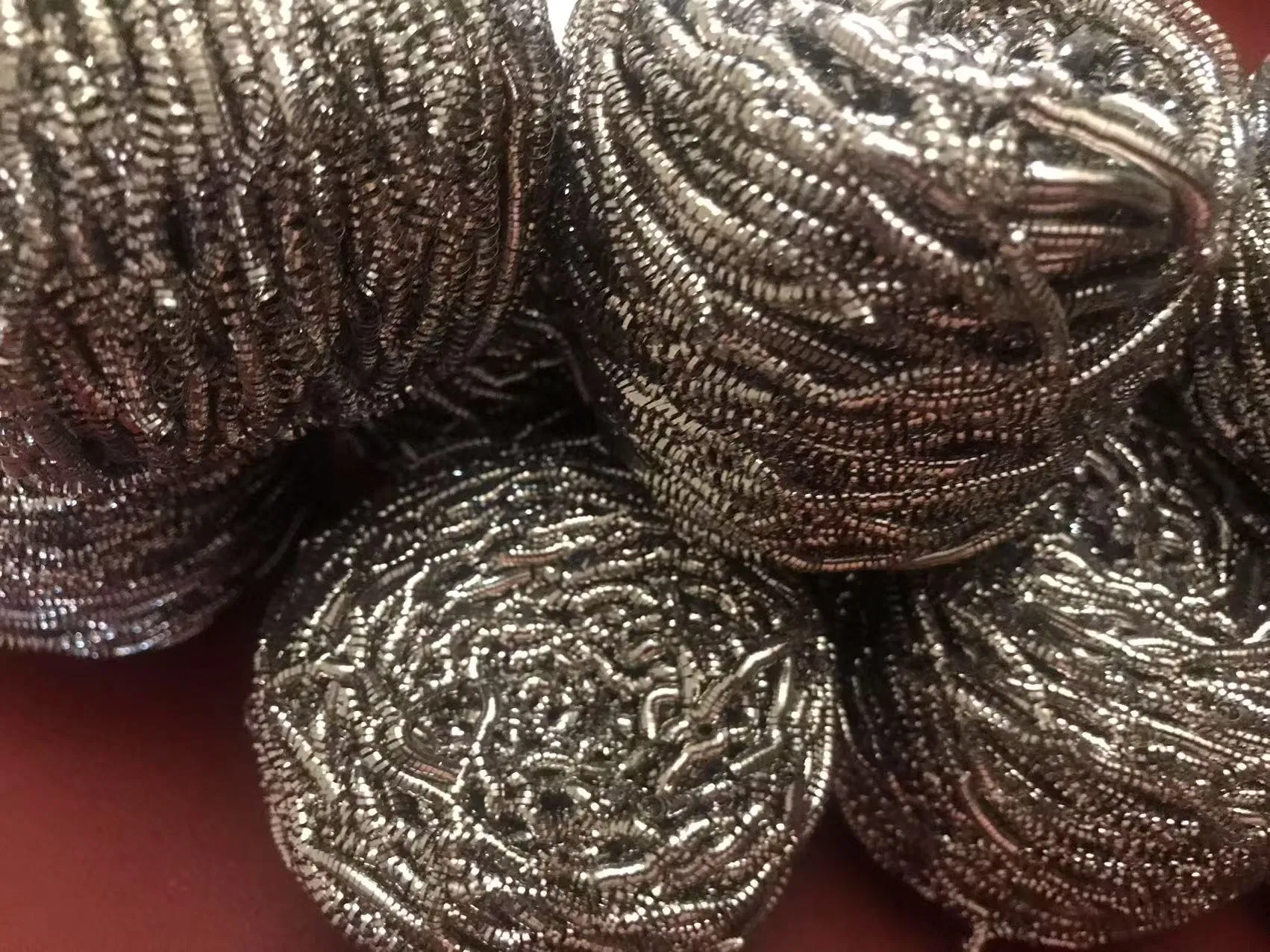 Spiral Ss Scourer with Polybag