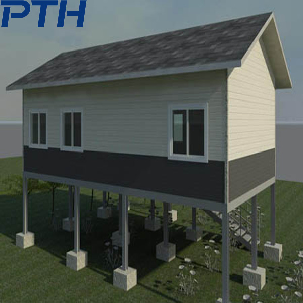 Two-Story Prefab Villa House with Garage